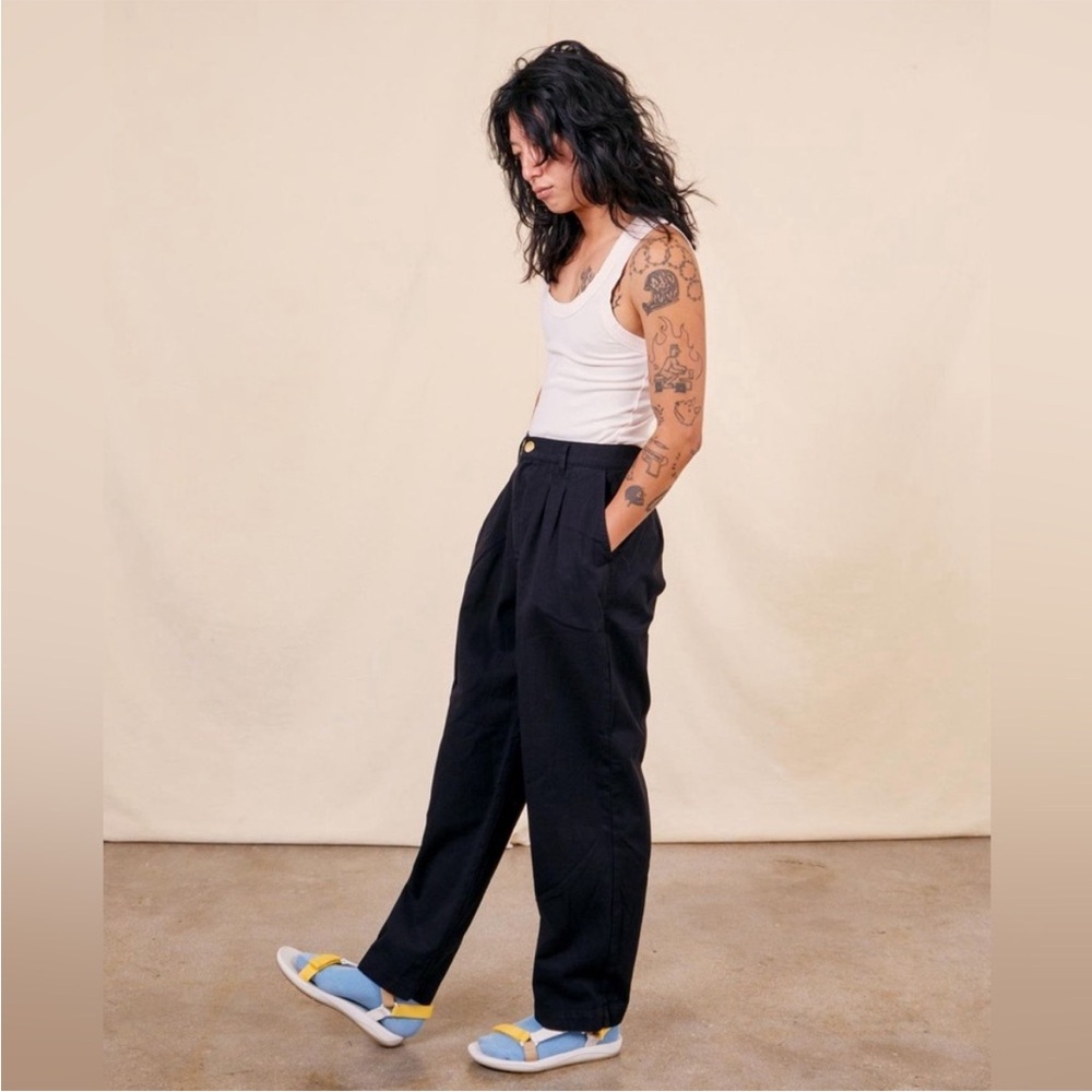 BIG BUD PRESS BLACK TROUSERS